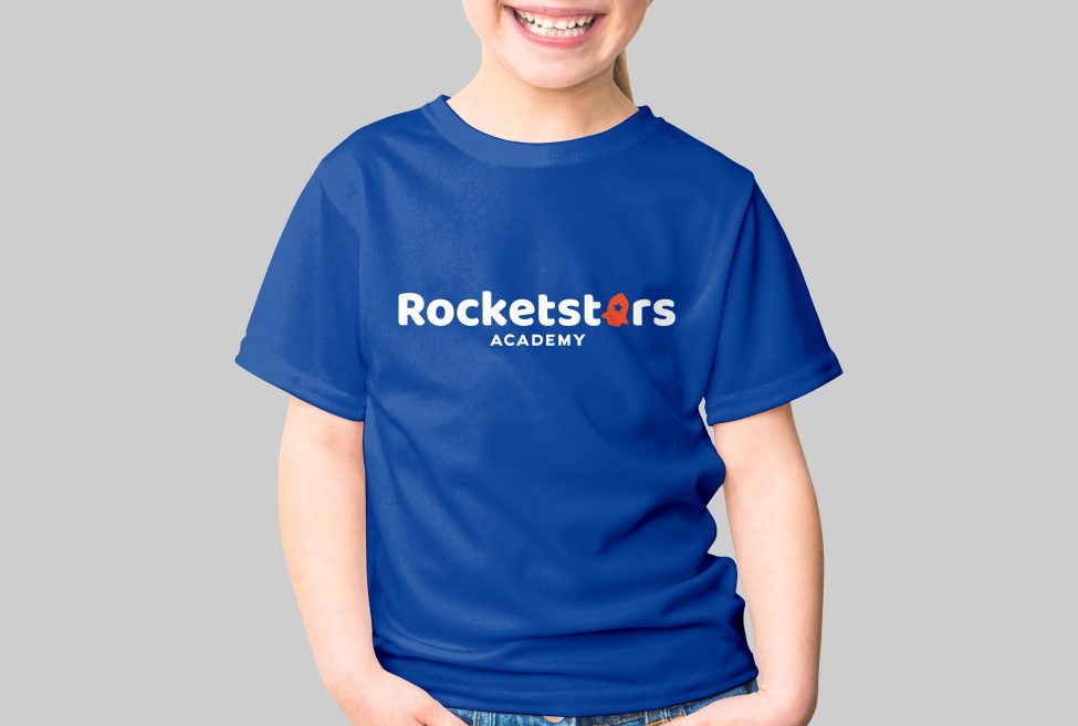 T-shirt design for Rocketstars Academy by Principle Design