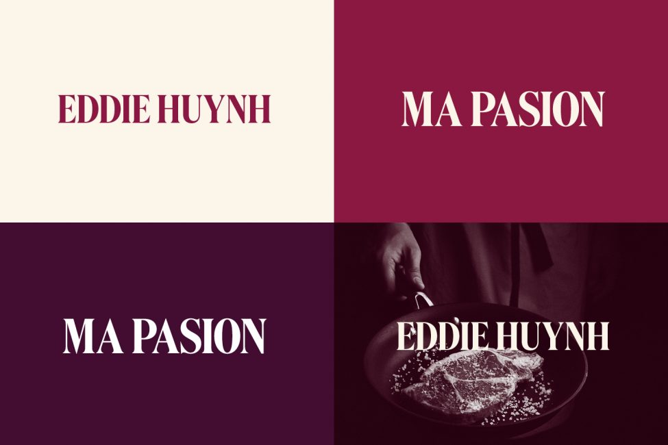 Ma Paison brand logo variations — Private dining with edge