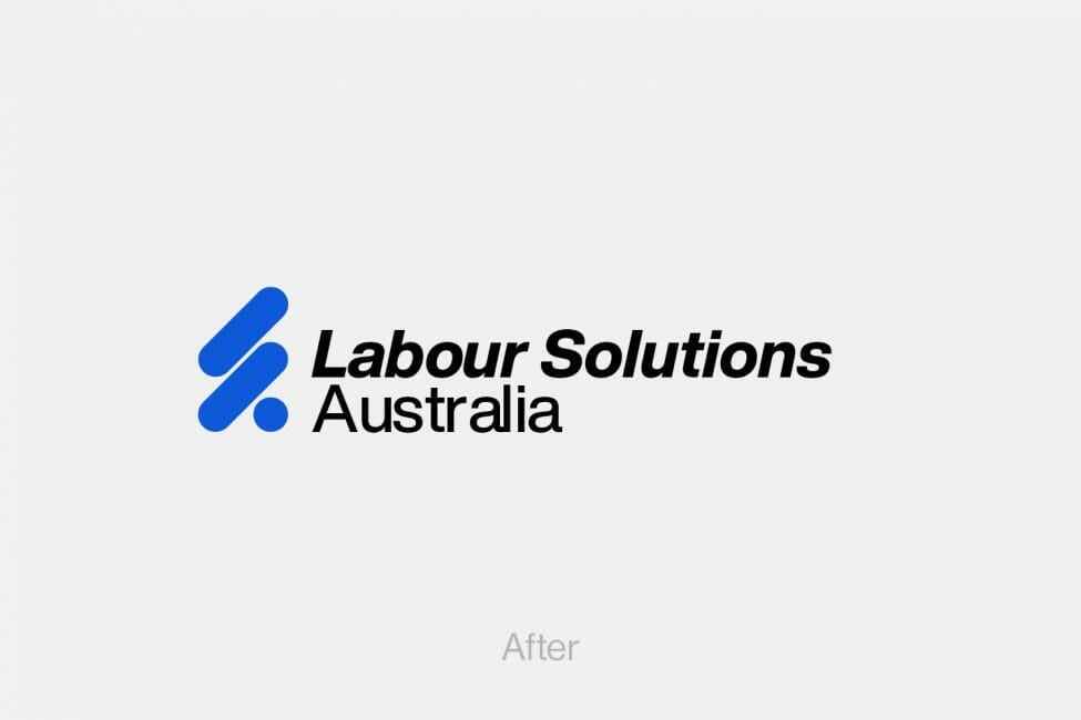 After logo of Labour Solutions Australia