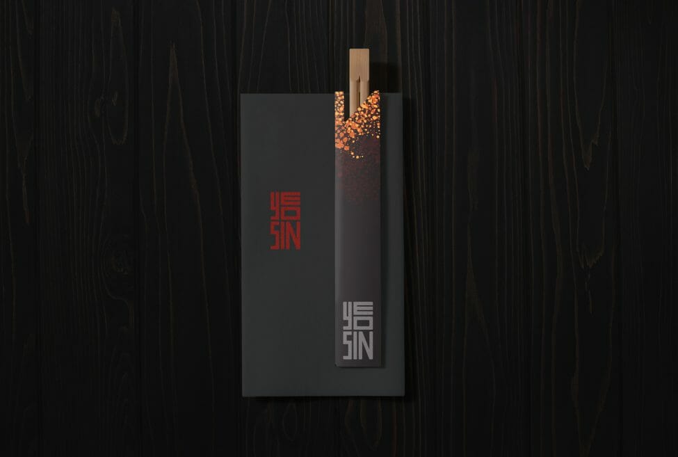 Yeosin Asian BBQ Restaurant chopsticks design