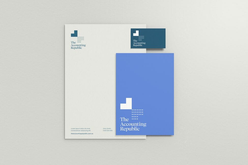 The Accounting Republic letterhead design