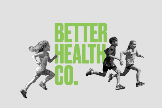 Better Health Company Logo & Brand Identity Design by Principle Design