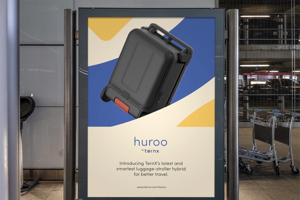 ternX poster of a suitcase