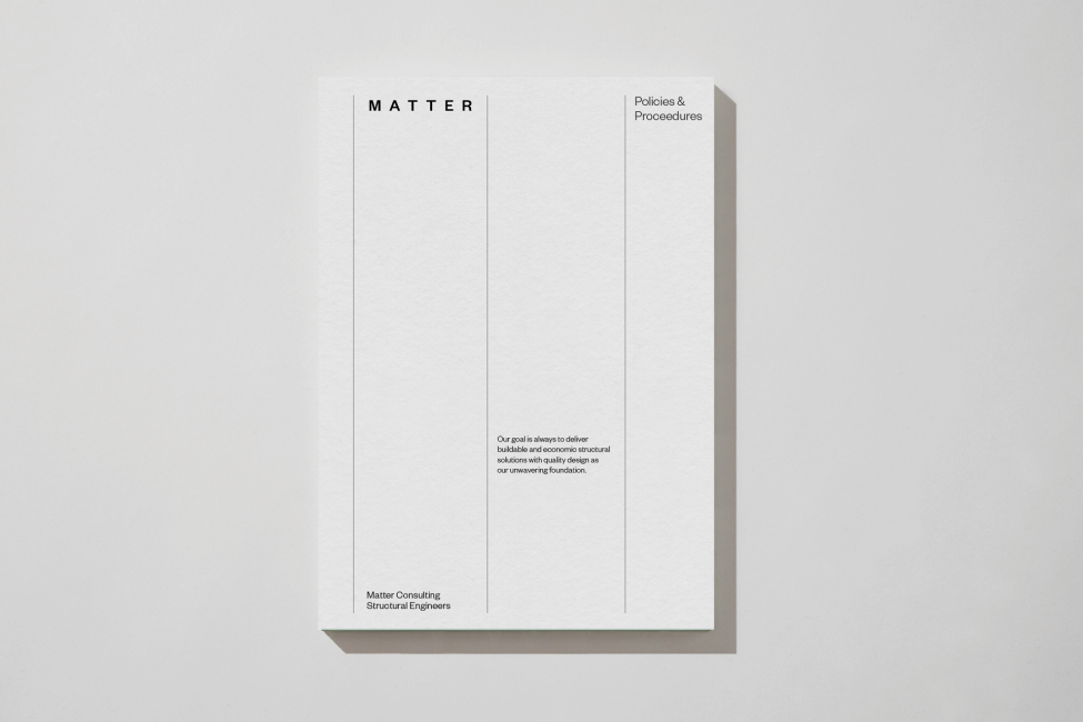 Matter Consulting Engineers_Brand Identity_Principle Design