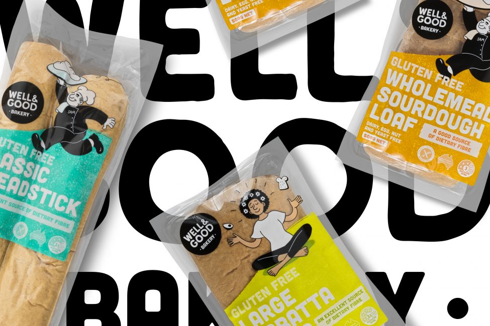 Well & Good Bakery Brand Identity & Packaging Design by Principle Design