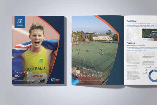 Melbourne University Sport_Print & Editorial_Principle Design